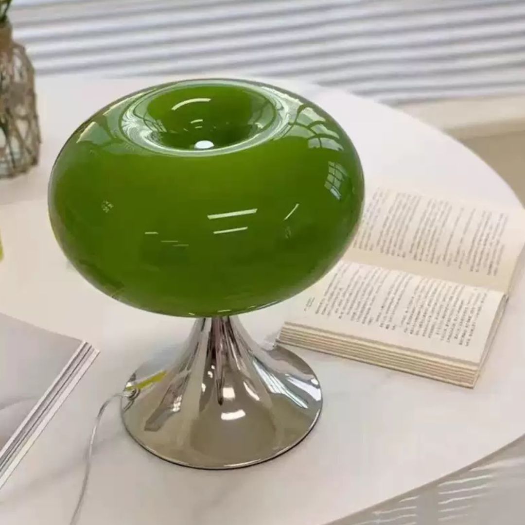 Green Apple Dome Table Lamp