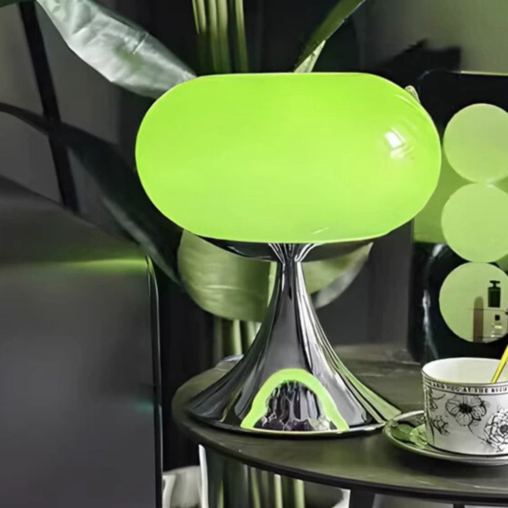 Green Apple Dome Table Lamp